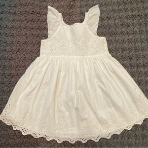 Baby Gap 4T White Eyelet Sundress